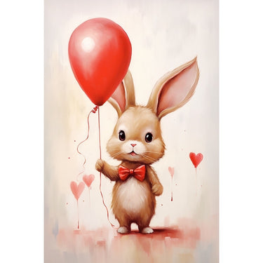 Red Rabbit Canvas